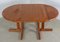Danish Round Extendable Dining Table 10