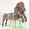 Sapparam Horse in Carved Wood 5