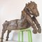 Sapparam Horse in Carved Wood 2