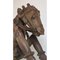 Sapparam Horse in Carved Wood 10