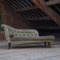 Chaise Longue Vintage en Gris 8