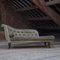 Vintage Chaise Lounge in Grey 8
