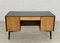 Bureau Mid-Century en Noir et Marron, Allemagne 1