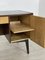 Mid-Century German Desk in Black and Brown 9