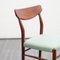 Teak Dining Room Chairs, 1960s, Set of 4 8