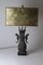 Vintage Chinese Bronze Dragon Table Lamp 3