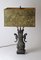 Vintage Chinese Bronze Dragon Table Lamp 5