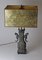 Lámpara de mesa china vintage con dragón de bronce, Imagen 6