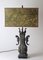 Vintage Chinese Bronze Dragon Table Lamp 1