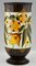 Art Deco Ceramic Vase with Flowers by Boch Frères for Keramis, 1934 3