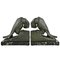 Art Deco Parrot Bookends by Georges Van De Voorde, France, 1930s, Set of 2 1