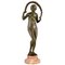 Joe Descomps Cormier, Art Deco Nude with Garland, 1925, Bronze 1