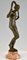 Joe Descomps Cormier, desnudo Art Déco con guirnalda, 1925, bronce, Imagen 6