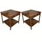 Wood and Rattan Coffee Table by Gasparucci Italy, 1970s, Set of 2, Image 19