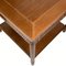 Tavolino da caffè in legno e vimini di Gasparucci Italia, anni '70, set di 2, Immagine 2
