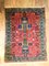Antiker handgeknüpfter kaukasischer Kazak Teppich, 1890er 5