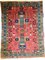 Antiker handgeknüpfter kaukasischer Kazak Teppich, 1890er 1