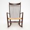 Vintage Danish J16 Rocking Chair by Hans Wegner, 1960s 2