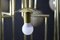 Mid-Century Modern Italian Brass and Glass Chandelier, 2000s, Image 10