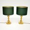Vintage Brass Table Lamps, 1960, Set of 2, Image 2