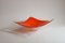 Orange Murano Glass Centrepiece Bowl, Italy, 1970s, Image 5