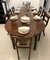 Large Antique George III Figured Mahogany Metamorphic Dining Table, 1800s 4