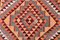 Alfombra de pasillo Kilim vintage, Imagen 7