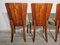 Art Deco Dining Chairs by Jindrich Halabala, 1940s, Set of 4, Image 4