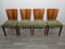 Chaises de Salle à Manger Art Déco par Jindrich Halabala, 1940s, Set de 4 1