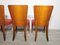 Art Deco Dining Chairs by Jindrich Halabala, 1940s, Set of 4, Image 7