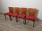 Art Deco Dining Chairs by Jindrich Halabala, 1940s, Set of 4 14