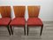Art Deco Dining Chairs by Jindrich Halabala, 1940s, Set of 4 16