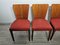 Art Deco Dining Chairs by Jindrich Halabala, 1940s, Set of 4 8