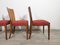 Art Deco Dining Chairs by Jindrich Halabala, 1940s, Set of 4 3