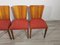 Art Deco Dining Chairs by Jindrich Halabala, 1940s, Set of 4, Image 26