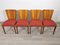 Art Deco Dining Chairs by Jindrich Halabala, 1940s, Set of 4, Image 1