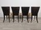 Chaises de Salle à Manger Art Déco par Jindrich Halabala, 1940s, Set de 4 8