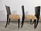 Art Deco Dining Chairs by Jindrich Halabala, 1940s, Set of 4 4