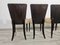 Art Deco Dining Chairs by Jindrich Halabala, 1940s, Set of 4, Image 16