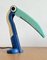 Toucan Table Lamp attributed to H.T. Huang for Huanglite, 1980s 3
