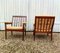 Mid-Century Leather Lounge Chairs from G-Möbel Sweden, 1970s, Set of 2, Image 3