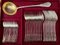 Art Nouveau Silver Metal Cutlery Set in Wooden Box, 1890s, Set of 37, Image 2