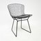 Vintage Wire Dining Chairs by Harry Bertoia attributed to Knoll from Knoll Inc. / Knoll International, 1960, Set of 5 3