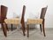 Art Deco Dining Chairs by Jindrich Halabala, 1940s, Set of 4 9