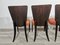 Art Deco Dining Chairs by Jindrich Halabala, 1940s, Set of 4 10