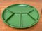 Mid-Century Space Age Green Ceramic Plates or Bowls from Gerz Keramik, West Germany, 1960s, Set of 3 5