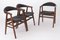 Fauteuils, Danemark, 1970s, Set de 3 2