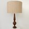 Mid-Century Wood Table Lamp, Italy, 1970s, Image 9