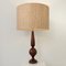 Mid-Century Wood Table Lamp, Italy, 1970s, Image 1