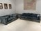 Set of Velvet and Brass Sofas by Ken Scott, 1970s, Image 2